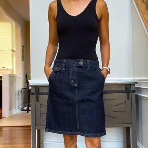 Ann Taylor denim skirt, size 4